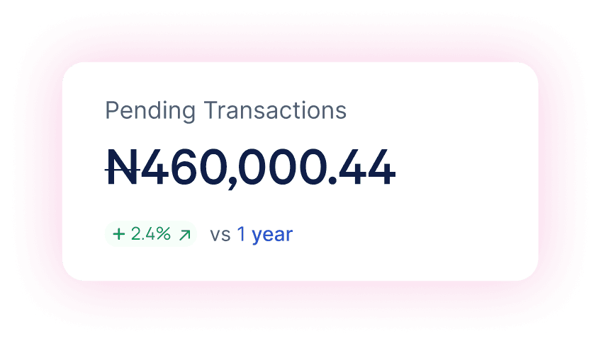 Pending Transactions